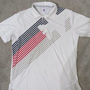 Men's puma golf polo size large